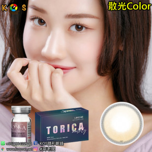 【散光】Lensme Torica Waterring Hidden Brown 토리카 워터링 히든브라운 (난시 교정용) 每月抛棄散光彩妝隱形眼鏡